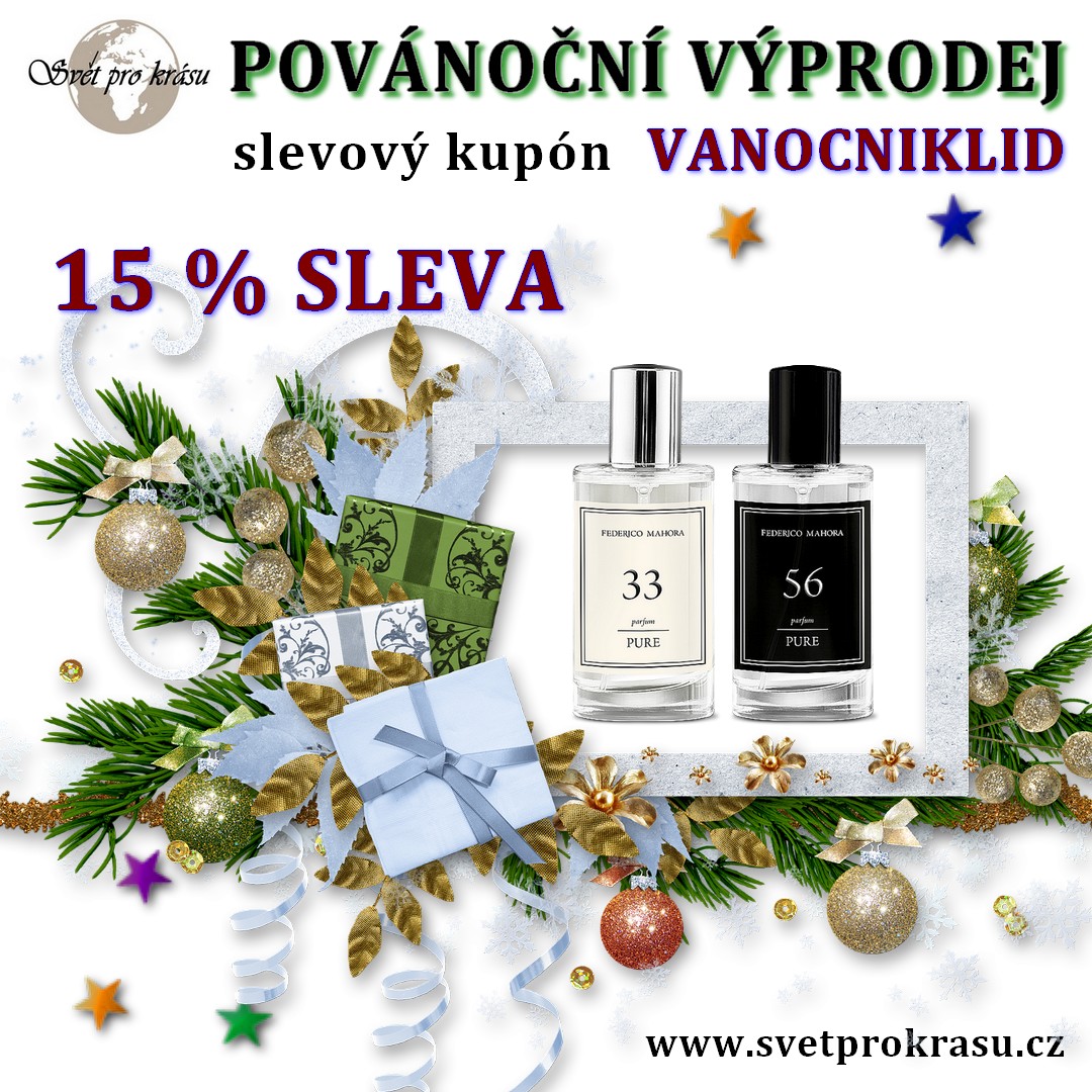 vanocniklid - povánoční výprodej